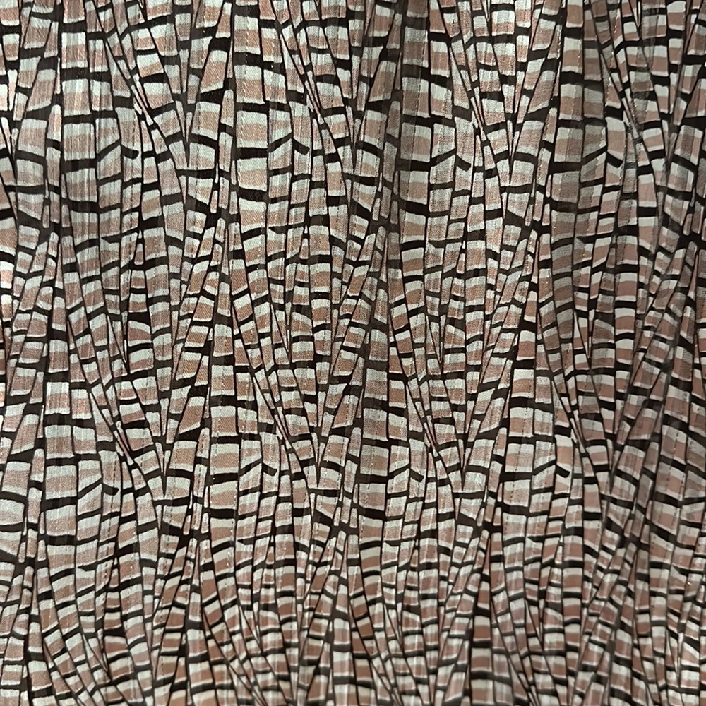 Reiss button down patterned top - Picture 2 of 10